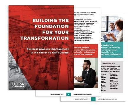 Secret to ERP success business process improvement methodologies bpi digital transformation
